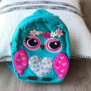 Boho owl child back pack. New with tags!